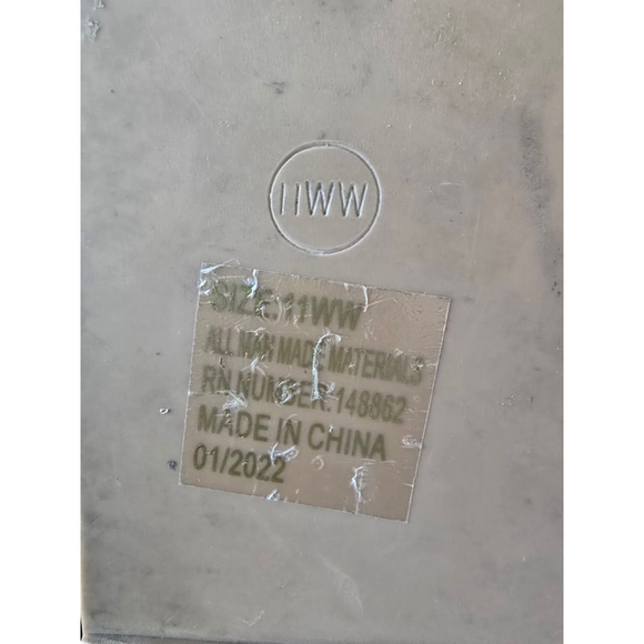 Torrid Tan Black Espadrille Platform Sandals Size 11WW - Picture 5 of 6